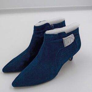 Bella Vita Bindi Booties, Blue, Women's Size 8.5